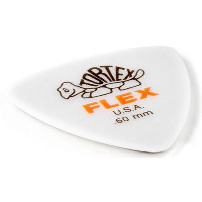 Медиатор Dunlop 456R.60 Tortex Flex Triangle 0.60, изображение 2