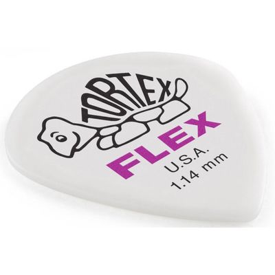 Медиатор Dunlop 466R1.14 Tortex Flex Jazz III XL 1.14, изображение 2