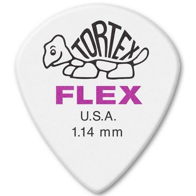 Медиатор Dunlop 466R1.14 Tortex Flex Jazz III XL 1.14
