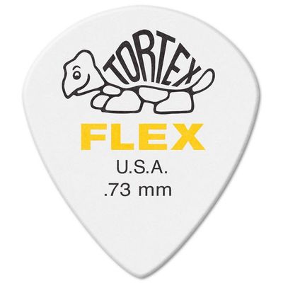 Медиатор Dunlop 466R.73 Tortex Flex Jazz III XL 0.73