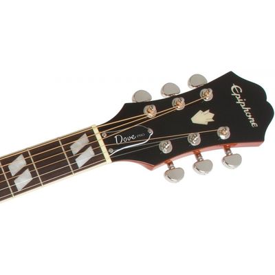 Гитара электроакустическая Epiphone Dove Pro Vintage Brown Sunburst, изображение 4
