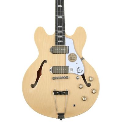 Гитара полуакустическая Epiphone Casino Natural, изображение 3
