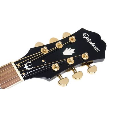 Гитара электроакустическая Epiphone PR-5E Natural Gold, изображение 3