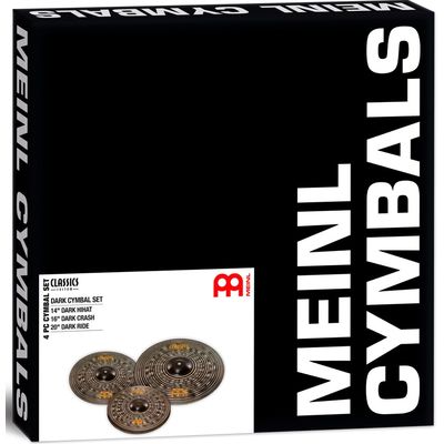 Комплект тарелок Meinl Classics Custom Dark CCD141620