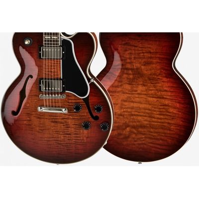 Гитара полуакустическая Gibson ES-275 Thinline Figured Maple 2019 Cherry Cola, изображение 3