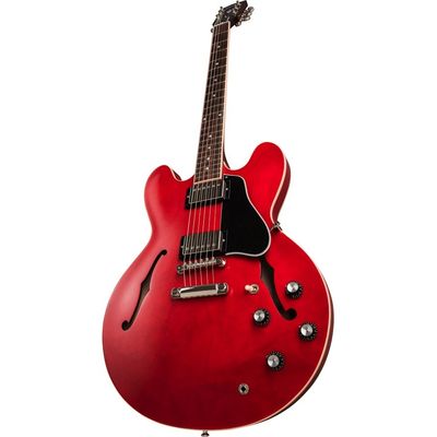 Гитара полуакустическая Gibson ES-335 Satin 2019 Faded Cherry, изображение 2