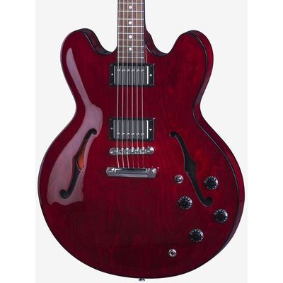 Гитара полуакустическая Gibson ES-335 Studio 2019 Wine Red, изображение 2