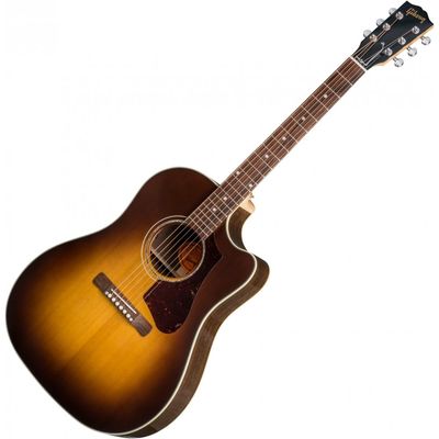 Гитара электроакустическая Gibson J-45 AG Walnut 2019 Walnut Burst