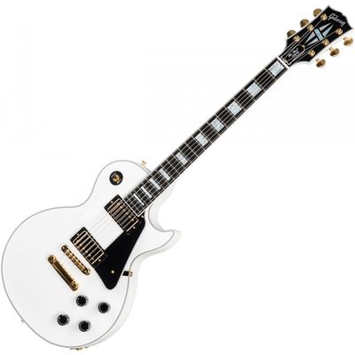 Электрогитара Gibson Les Paul Custom W/ Ebony Fingerboard Gloss 2019 Alpine White