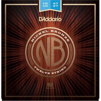 Струны для акустической гитары D'addario NB1047-12