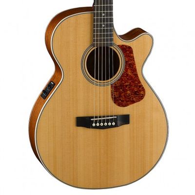 Гитара электроакустическая Cort L100F NS, изображение 2