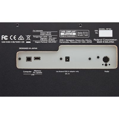 Цифровое пианино Roland RP102-BK, изображение 3