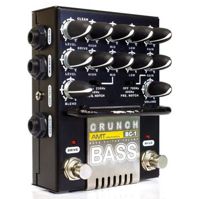 Предусилитель для бас-гитары AMT Bass Crunch BC-1, изображение 3
