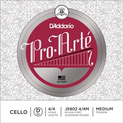 Струна для виолончели D'Addario J5902-4/4M D Pro Arte