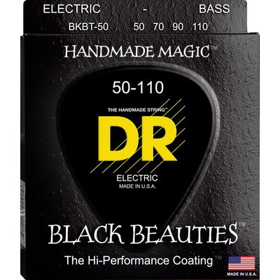 Струны для бас-гитары DR Black Beauties BKBT-50 50-110