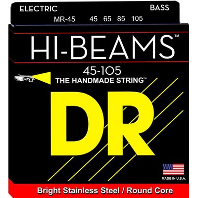 Струны для бас-гитары DR Hi-Beam MR-45 45-105