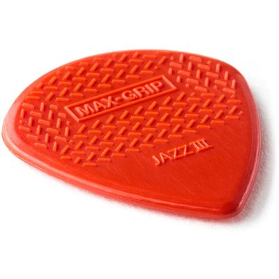 Медиатор Dunlop 471R3N Nylon Max-Grip® Jazz III, изображение 2