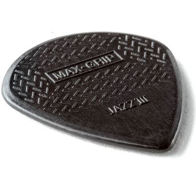 Медиатор Dunlop 471R3S Max-Grip Jazz III Stiffo, изображение 2