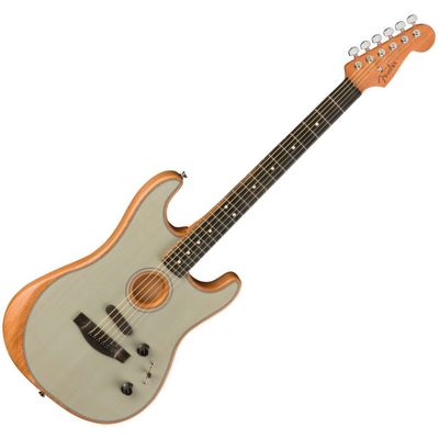 Гитара электроакустическая Fender Acoustasonic Stratocaster Transparent Sonic Blue