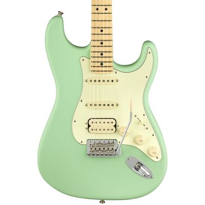 Электрогитара Fender American Performer Stratocaster HSS MN Satin Surf Green, изображение 3