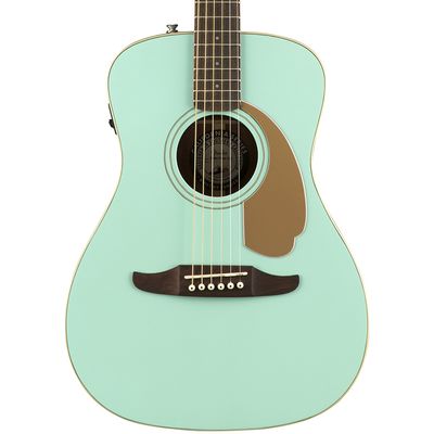 Гитара электроакустическая Fender Malibu Player Aqua Splash, изображение 3
