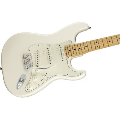 Электрогитара Fender Player Stratocaster MN Polar White, изображение 2