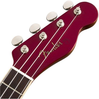 Укулеле Fender Zuma Concert Ukulele Candy Apple Red WN, изображение 3