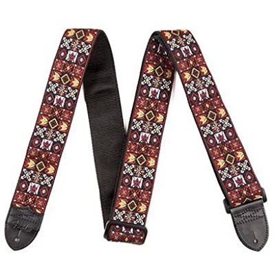 Ремень Fender 2″ Festival Hootenanny Strap Red