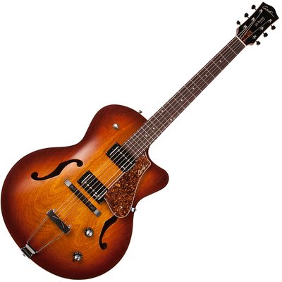 Гитара полуакустическая Godin 5th Avenue CW Kingpin II HB Cognac Burst