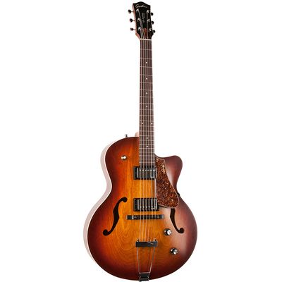 Гитара полуакустическая Godin 5th Avenue CW Kingpin II HB Cognac Burst, изображение 2