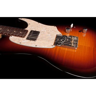Электрогитара Godin Stadium '59 Vintage Burst Flame RN, изображение 4