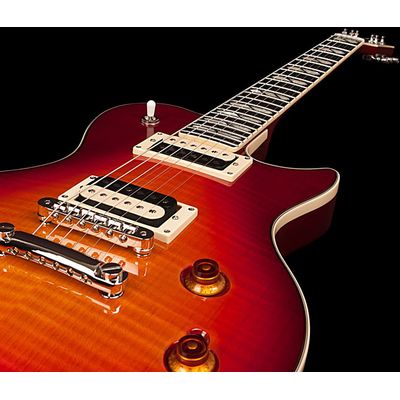 Электрогитара Godin Summit Classic Supreme LTD Cherry Burst Flame, изображение 4
