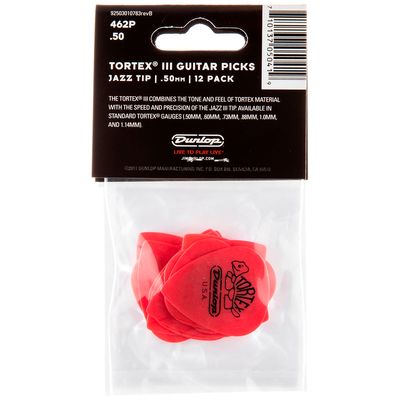 Набор медиаторов Dunlop 462P.50 Tortex III .50