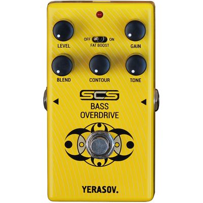 Педаль эффектов Yerasov SCS Bass Overdrive OD-10B