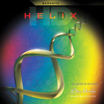 Струны для акустической гитары Dean Markley 2082 Helix HD Acoustic CL 12-53