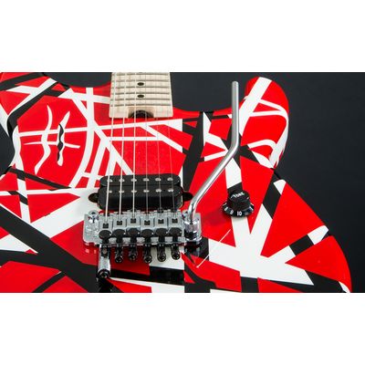 Электрогитара EVH Striped Series R/B/W MN, изображение 4
