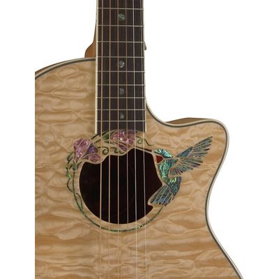 Гитара электроакустическая Luna Fauna Hummingbird, изображение 3