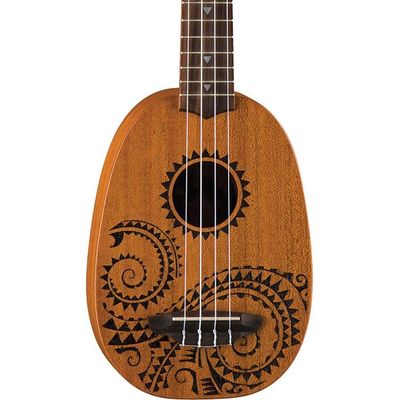 Укулеле Luna UKE Tattoo Mahagony Soprano, изображение 3