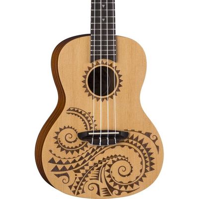 Укулеле Luna UKE Tattoo Spruce Concert, изображение 3