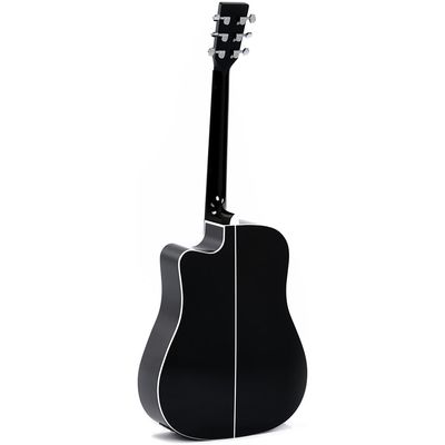 Гитара электроакустическая Sigma DMC-1STE-BK+, изображение 3