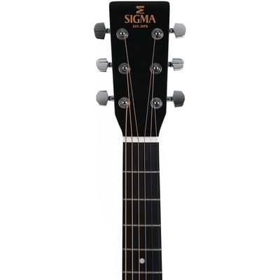 Гитара электроакустическая Sigma DMC-1STE-BK+, изображение 4