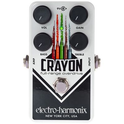 Педаль эффектов Electro-Harmonix Crayon 69 Full-Range Overdrive