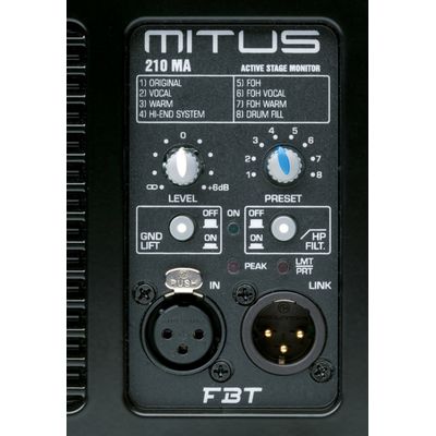 Активный монитор FBT MITUS 210MA, изображение 3