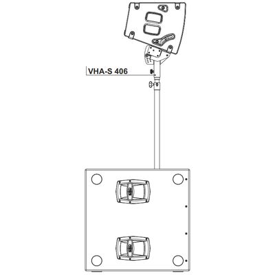 Рама для акустической системы FBT VHA-S 406, изображение 3
