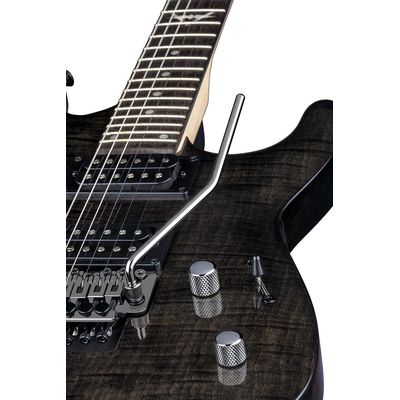 Электрогитара Dean Custom 350F Trans Black, изображение 4