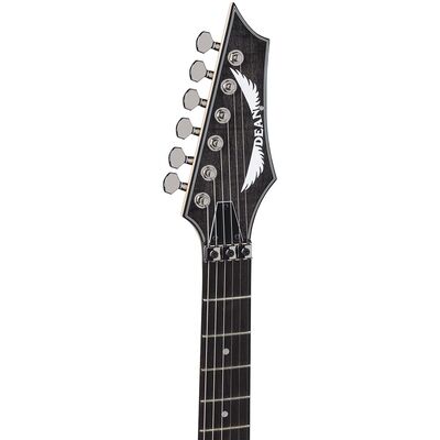 Электрогитара Dean Custom 350F Trans Black, изображение 5