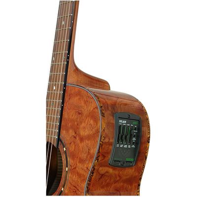 Гитара электроакустическая Dean Exotica A/E Bubinga Wood Lefty, изображение 3