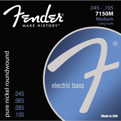 Струны для бас-гитары Fender 7150M 45-105 Long Scale