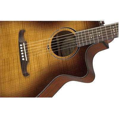 Гитара электроакустическая Fender FA-345CE LRL 3-Tone Tea Burst, изображение 3