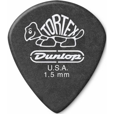 Набор медиаторов Dunlop 482P1.50 Tortex Pitch Black Jazz III, Количество медиаторов: Набор, изображение 2